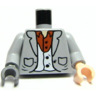 Lego tělo, světle modro šedá (973pb0343c02)